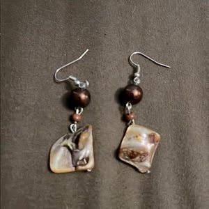 Necklace and matching earrings